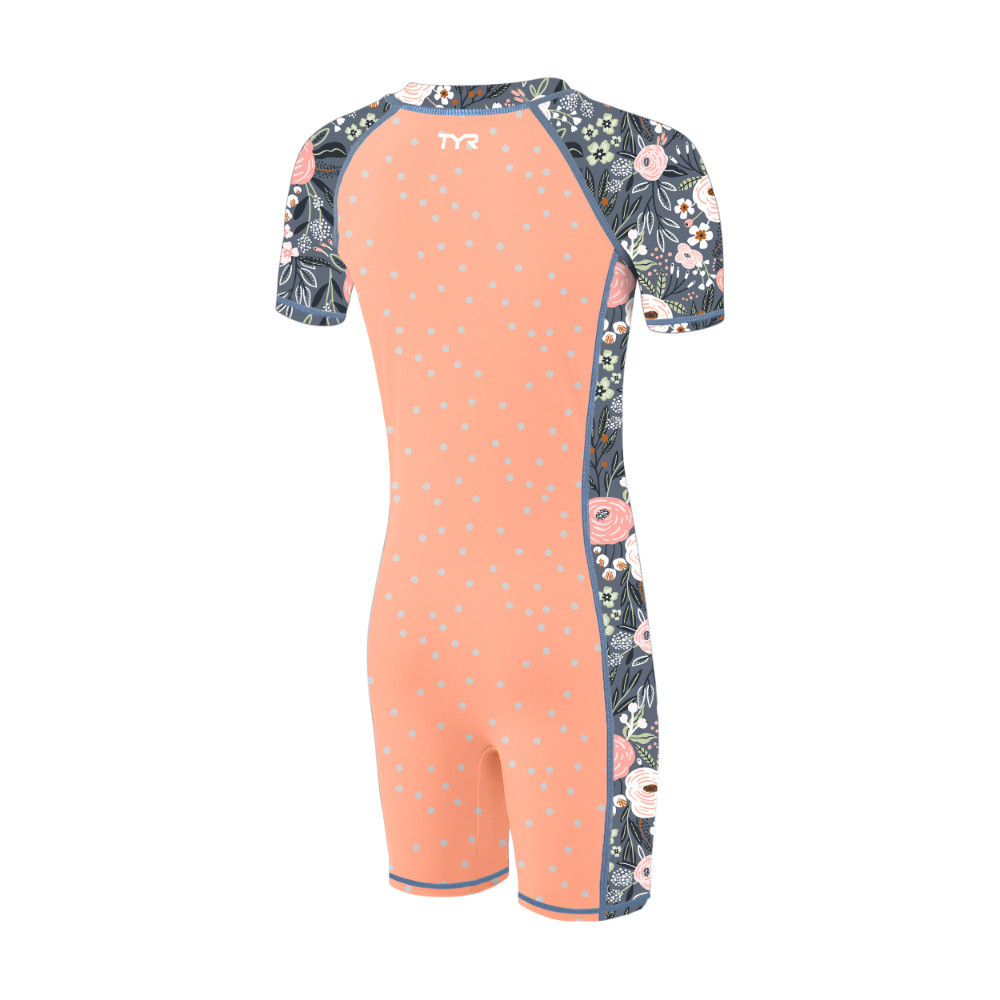 TYR Rosy Dot Junior UV Suit - 40 Peach