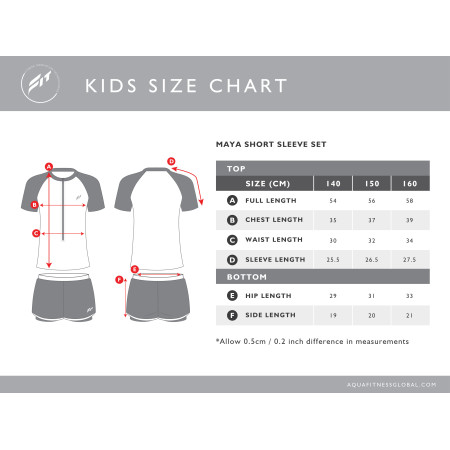 FIT Maya Tween Short Sleeve Set - 14 Strawberry Sorbet