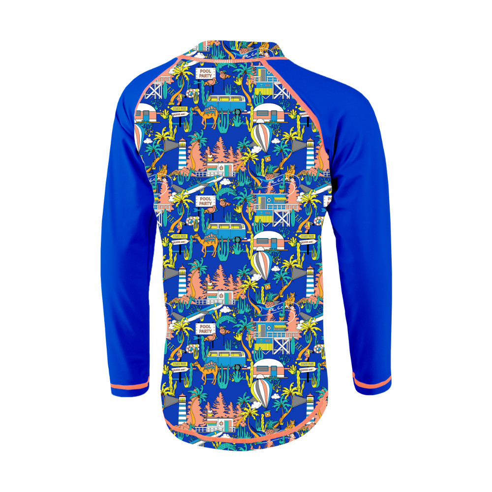 TYR Wanderlust Junior Long Sleeve Rashguard