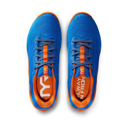 TYR CXT-1 Trainer Shoes 492 Blue/Orange