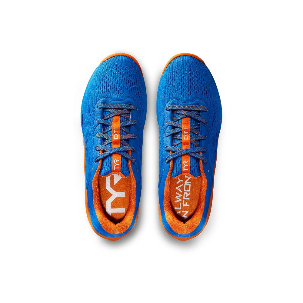 TYR CXT-1 Trainer Shoes 492 Blue/Orange