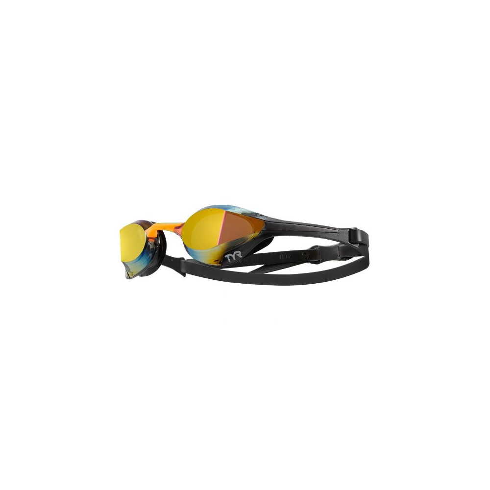 TYR Tracer X Elite Race Mirror Swimming Goggles Black | Swiminn