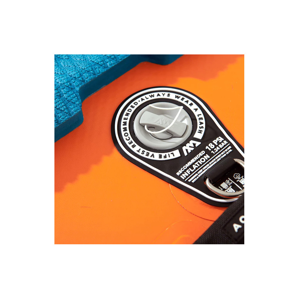 Aqua Marina Rapid - White water iSUP, 2.89mx15cm, with river leash