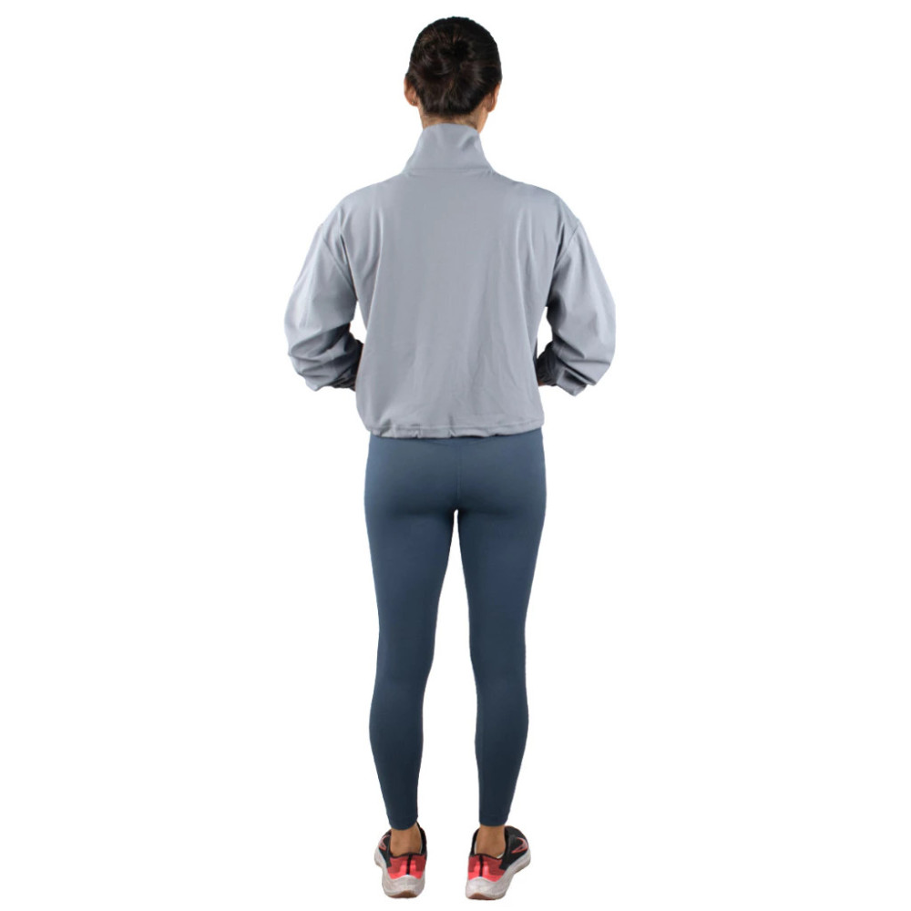 FIT Mason Mock Neck Active Woman Jacket 80 Pale Grey