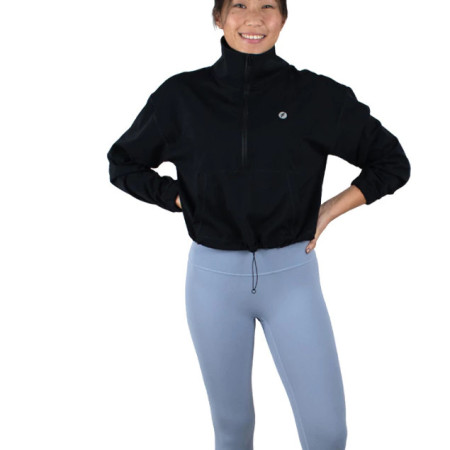 FIT Mason Mock Neck Active Jacket 01 Black