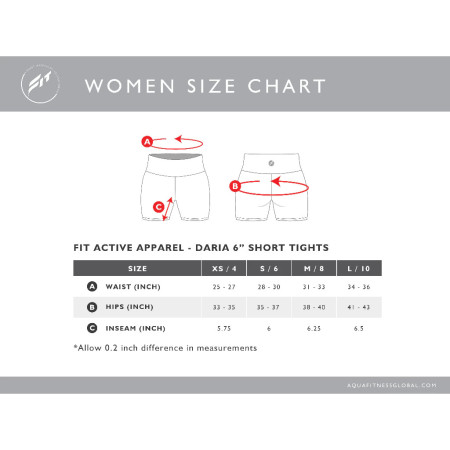 FIT Daria 6" Short Tights 80 Pale Grey