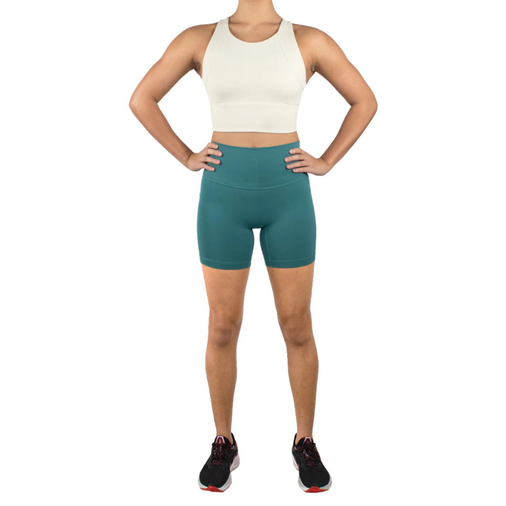 FIT Daria 6" Short Tights 07 Green