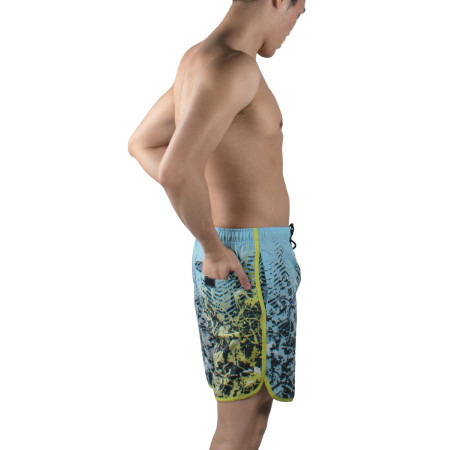 FIT Gypsy 17" Boardshorts-Blue Lime