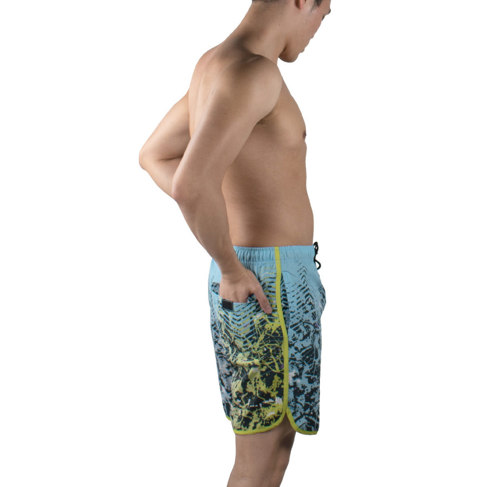 FIT Gypsy 17" Boardshorts-Blue Lime