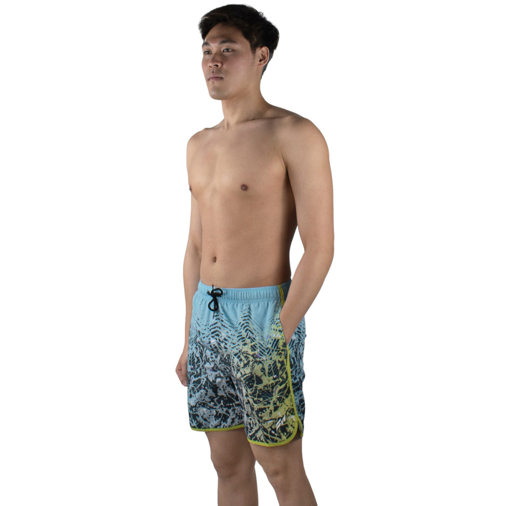 FIT Gypsy 17" Boardshorts-Blue Lime