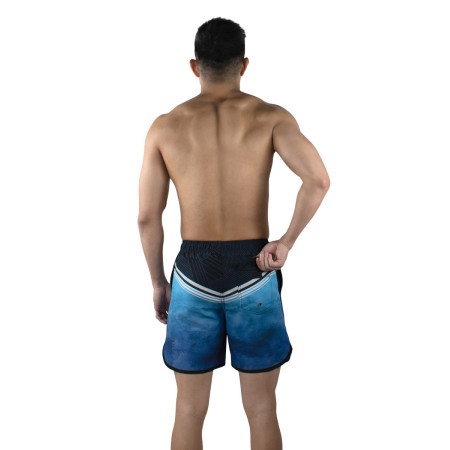 FIT Flexi 17" Boardshorts-Aqua Blue