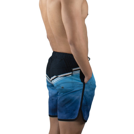 FIT Flexi 17" Boardshorts-Aqua Blue