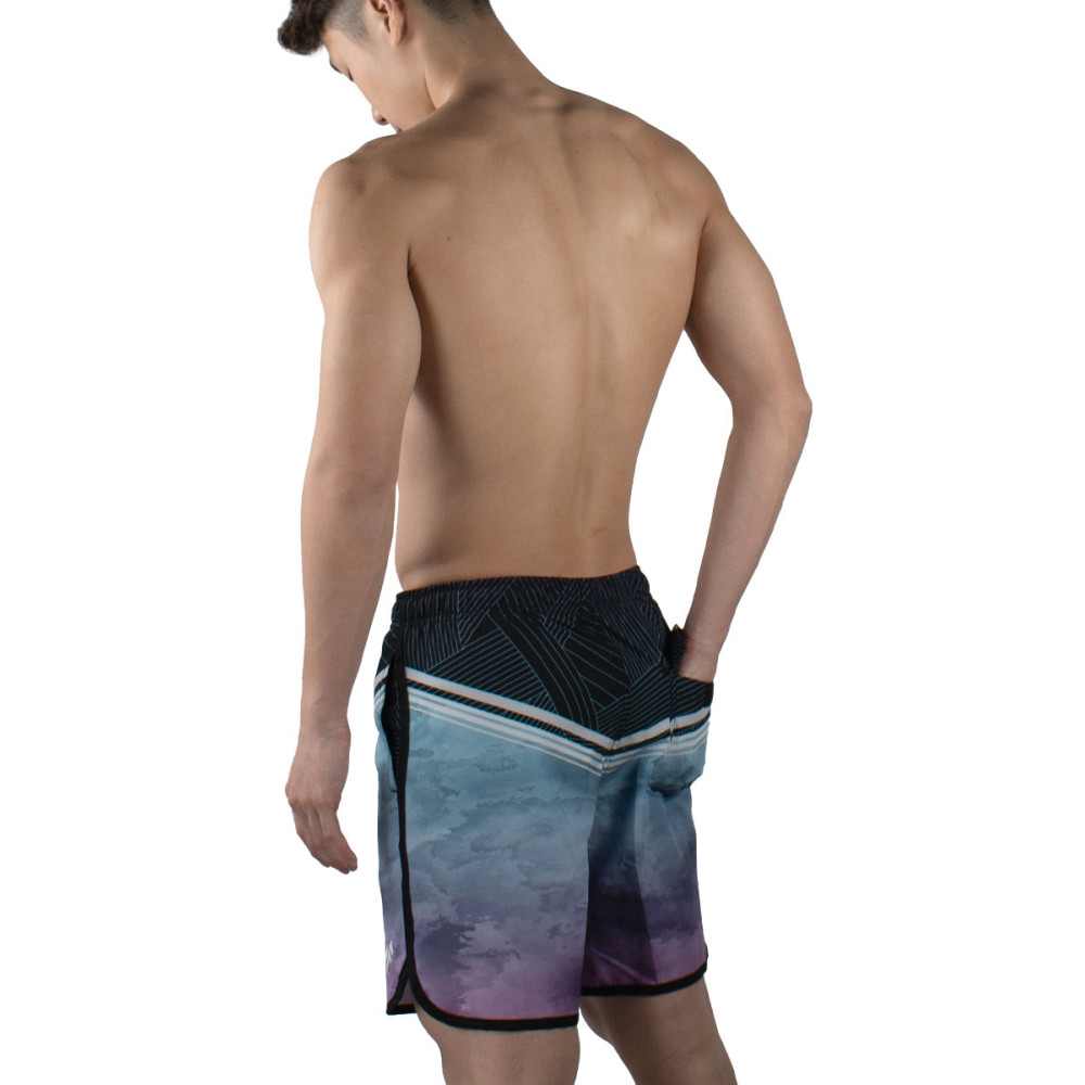 FIT Flexi 17" Boardshorts-Aqua Purple