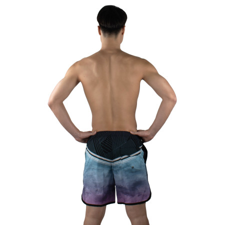 FIT Flexi 17" Boardshorts-Aqua Purple