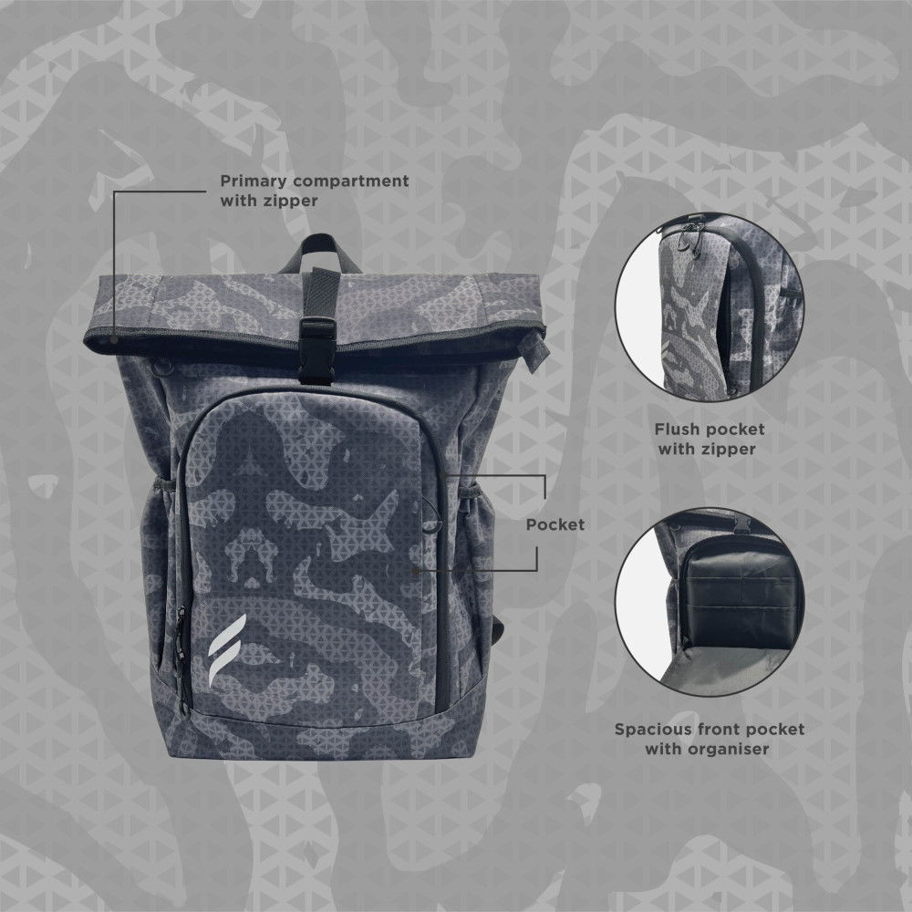 FIT Roll-Top Backpack | Lightweight Laptop & Daily Commute Bag