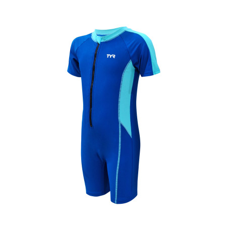 TYR Junior Splice Short Sleeve UV Suit