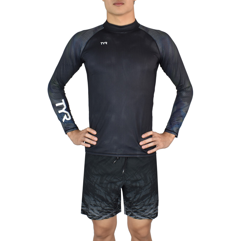 TYR Tidal Men's Long Sleeve Rashguard