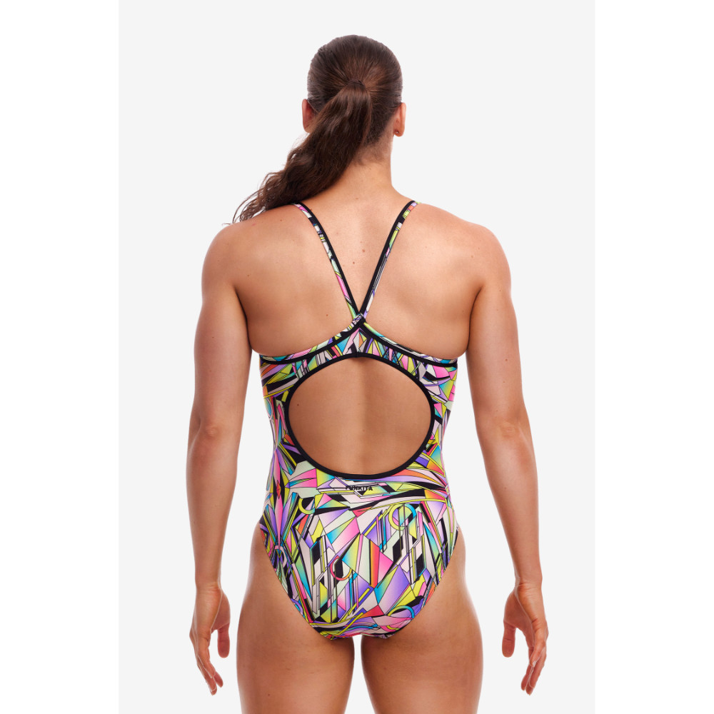 Funkita Ladies Diamond Back One Piece Scissor Kick