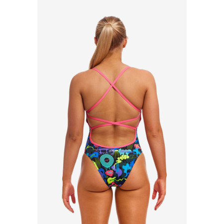Funkita Ladies Strapped In One Piece Poppy Long, Size: 10