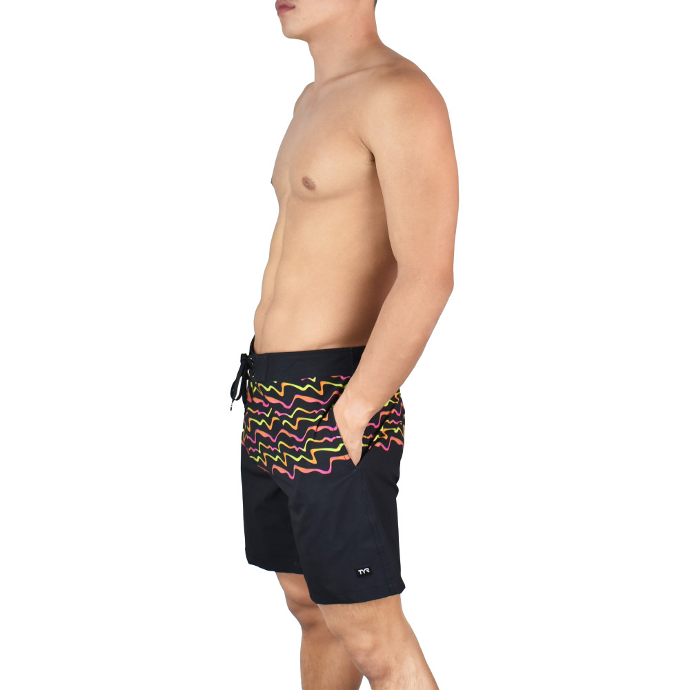 TYR Lex Boardshort 18" - 01 Black Multi