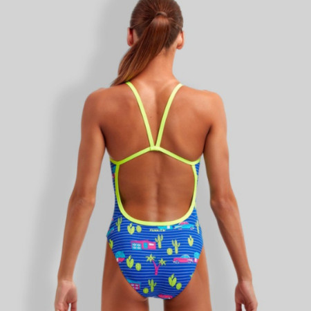 Funkita Girl's Eco Single Strap One Piece Cadi Shack