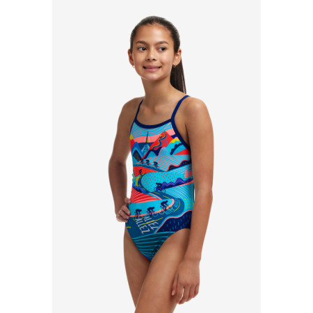 Funkita Girl's Single Strap One Piece Vive La Funky