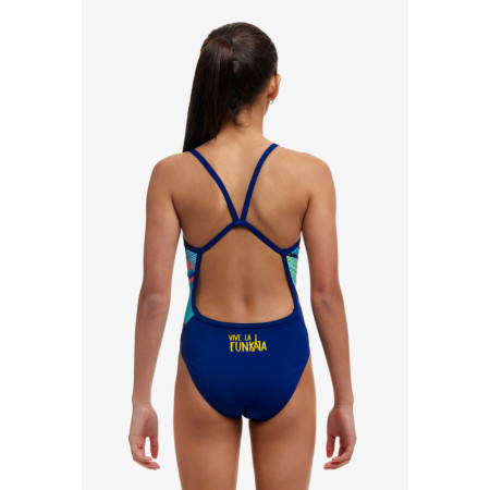 Funkita Girl's Single Strap One Piece Vive La Funky