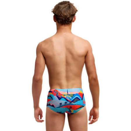 Funky Trunks Boy's Sidewinder Trunks Vive La Funky