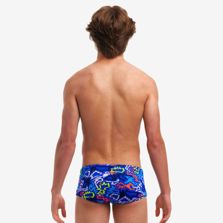 Funky Trunks Boy's Sidewinder trunks Broken Hearts