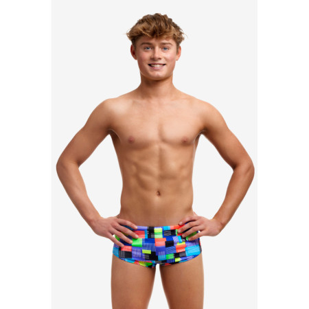 Funky Trunks Boy's Sidewinder Trunks Chip Set