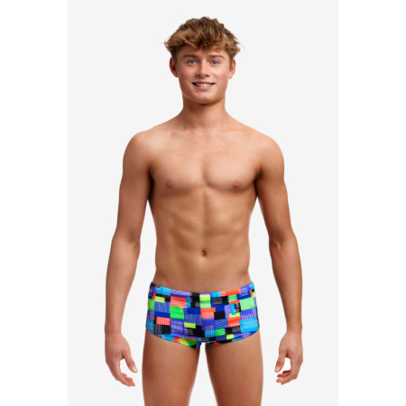 Funky Trunks Boy's Sidewinder Trunks Chip Set