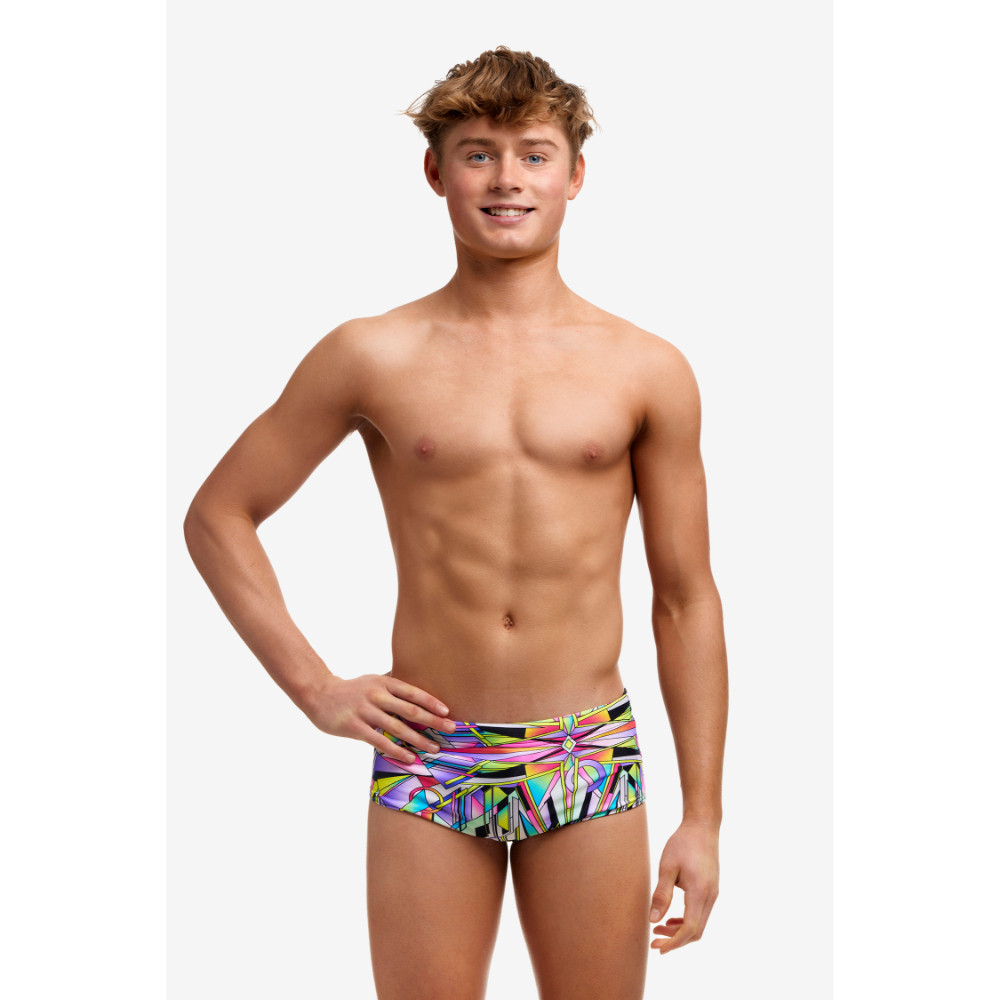 Funky Trunks Boy's Sidewinder Trunks Scissor Kick