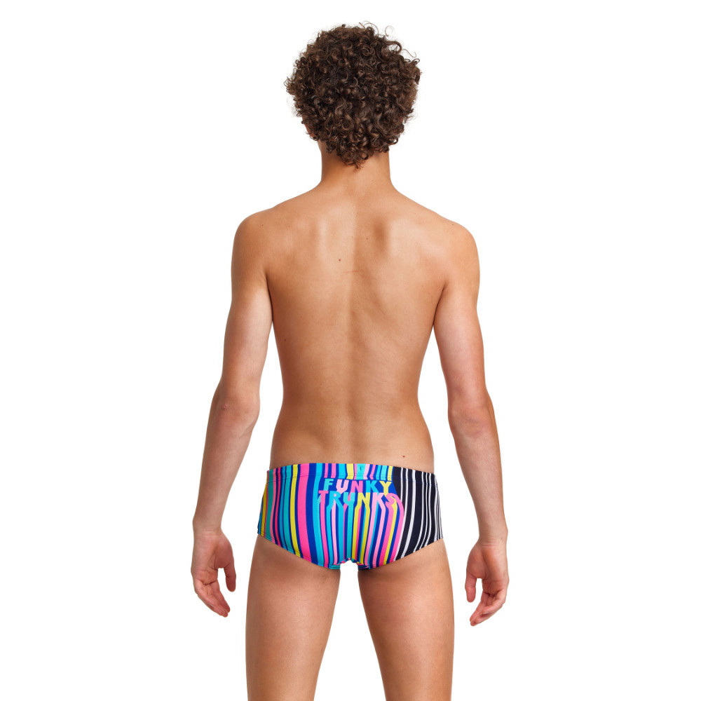 Funky Trunks Boy's Sidewinder Trunks Zorse code