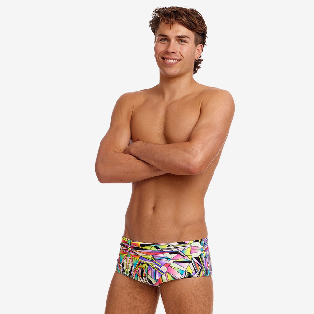 Funky Trunks Men's Sidewinder Trunks Scissor Kick