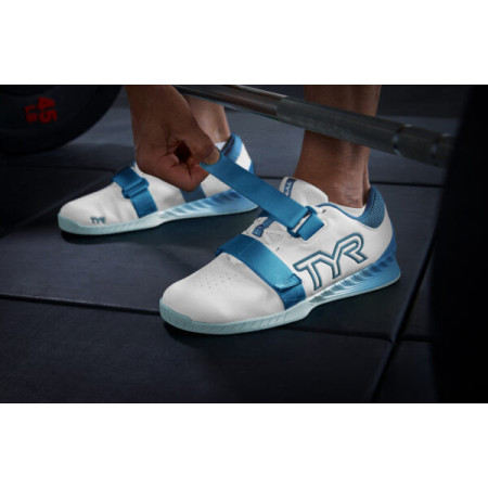 TYR L-1 Lifter Shoe - 879 Turquoise / White