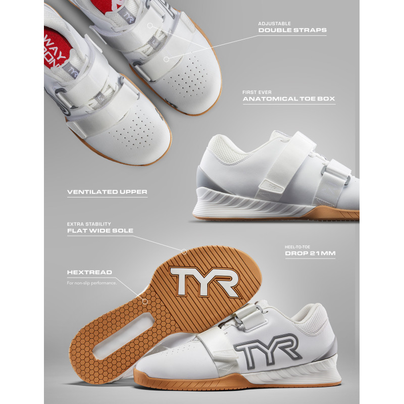 TYR L-1 Lifter Shoe - 879 Turquoise / White