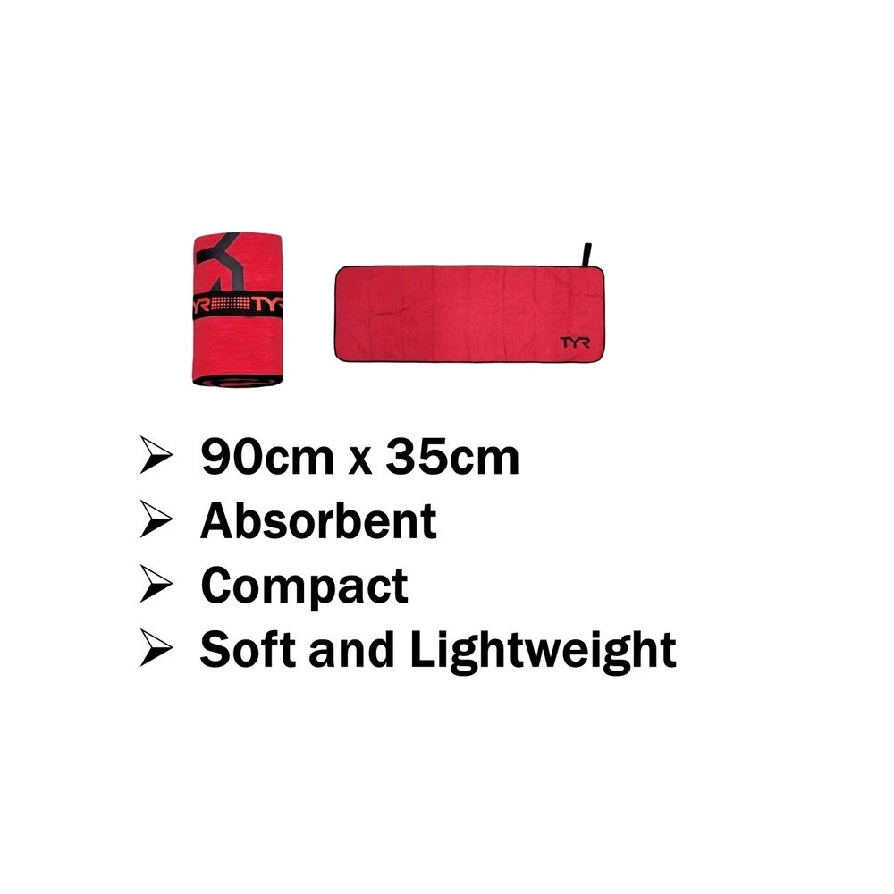 TYR Heather Sports Suede Towel