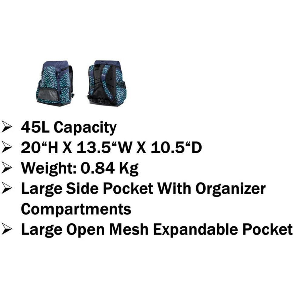 TYR Alliance 45L Backpack - Dragonflyte