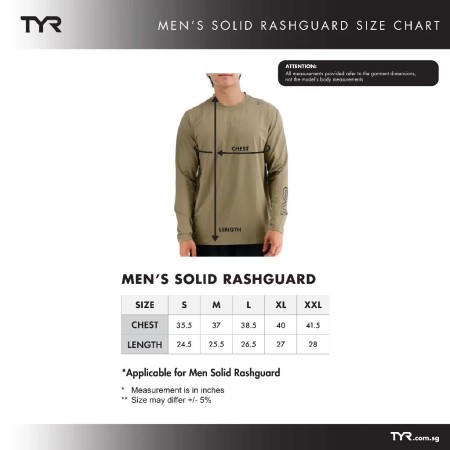 TYR Adult Long Sleeve Rashguard