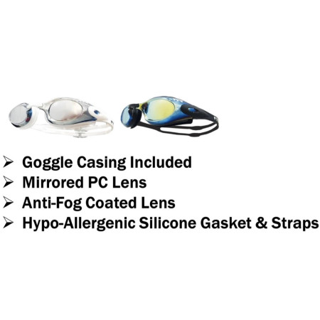 TYR Aquaflex Evo Metallised