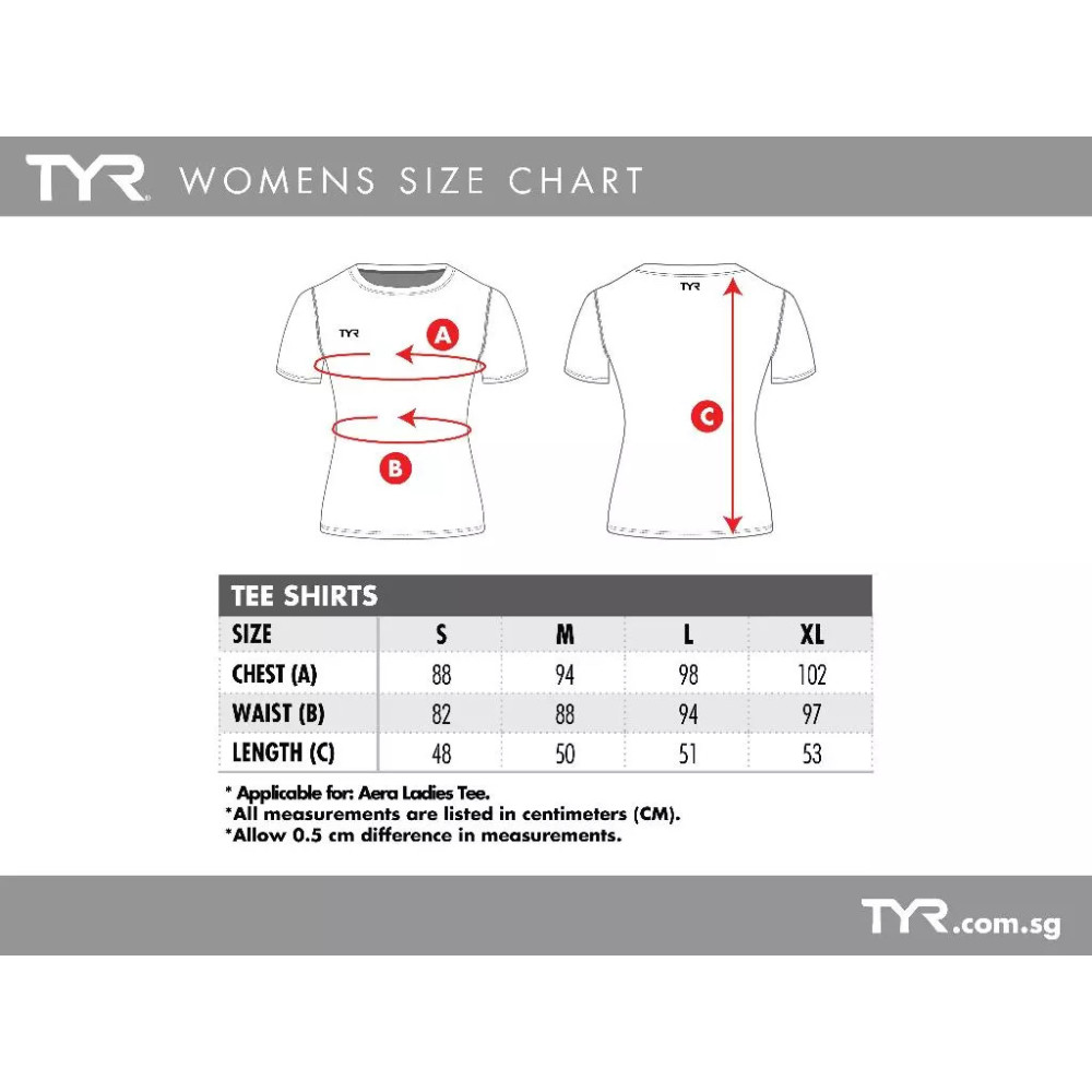 TYR Aera Ladies T-shirt (Casualwear)