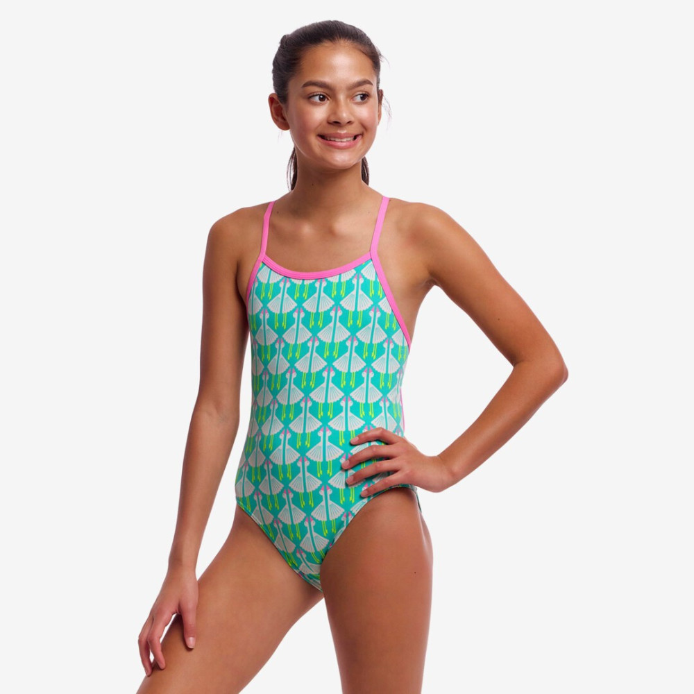 Funkita Girl's Single Strap One Piece - Loose Goose