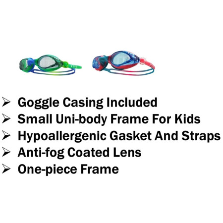 TYR Ultramax 2.0 Junior Multi Swimming Goggles for Kids and Children
