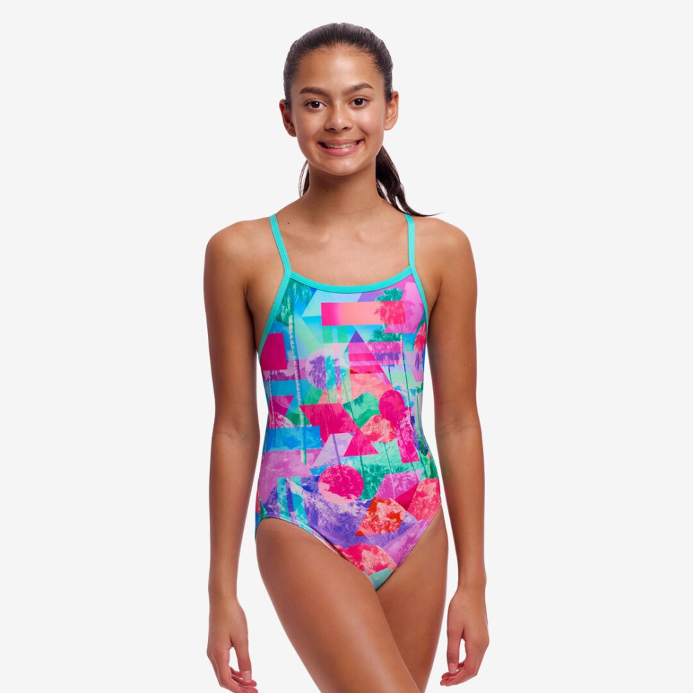 Funkita Girl's Single Strap One Piece - Snap That