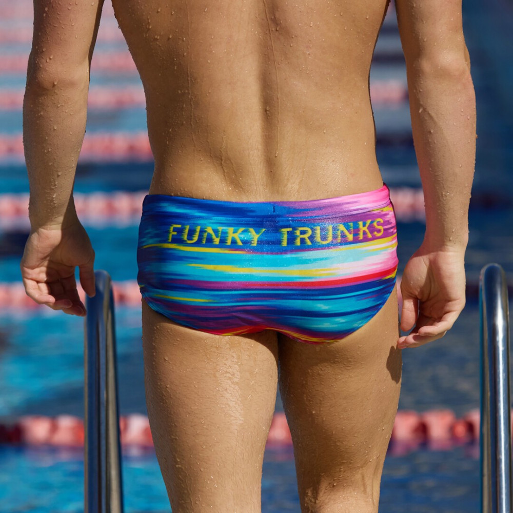 Funky Trunks Men's Sidewinder Trunks - Lost Ocean