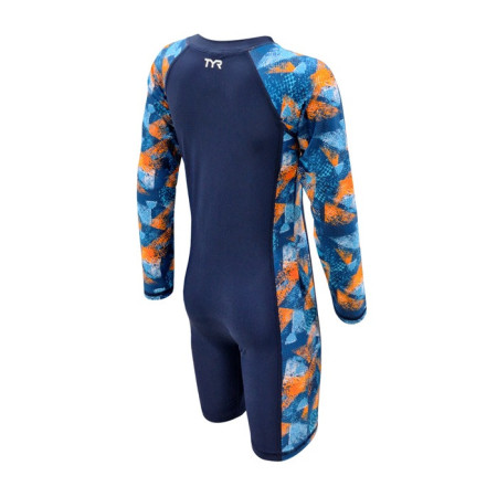 TYR Rocket Junior Long Sleeve UV Suit - 02 Navy