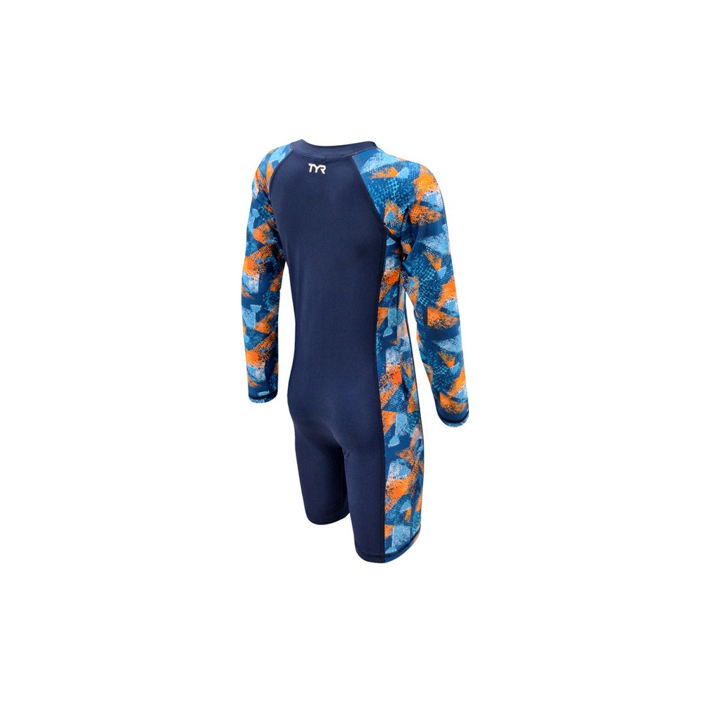 TYR Rocket Junior Long Sleeve UV Suit - 02 Navy