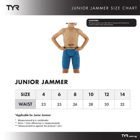 TYR Astro Junior Splice Jammer - 22 Teal