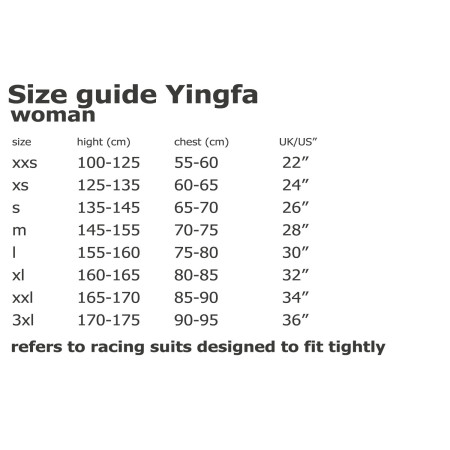 Yingfa Female Competition Swimsuit 8030-1