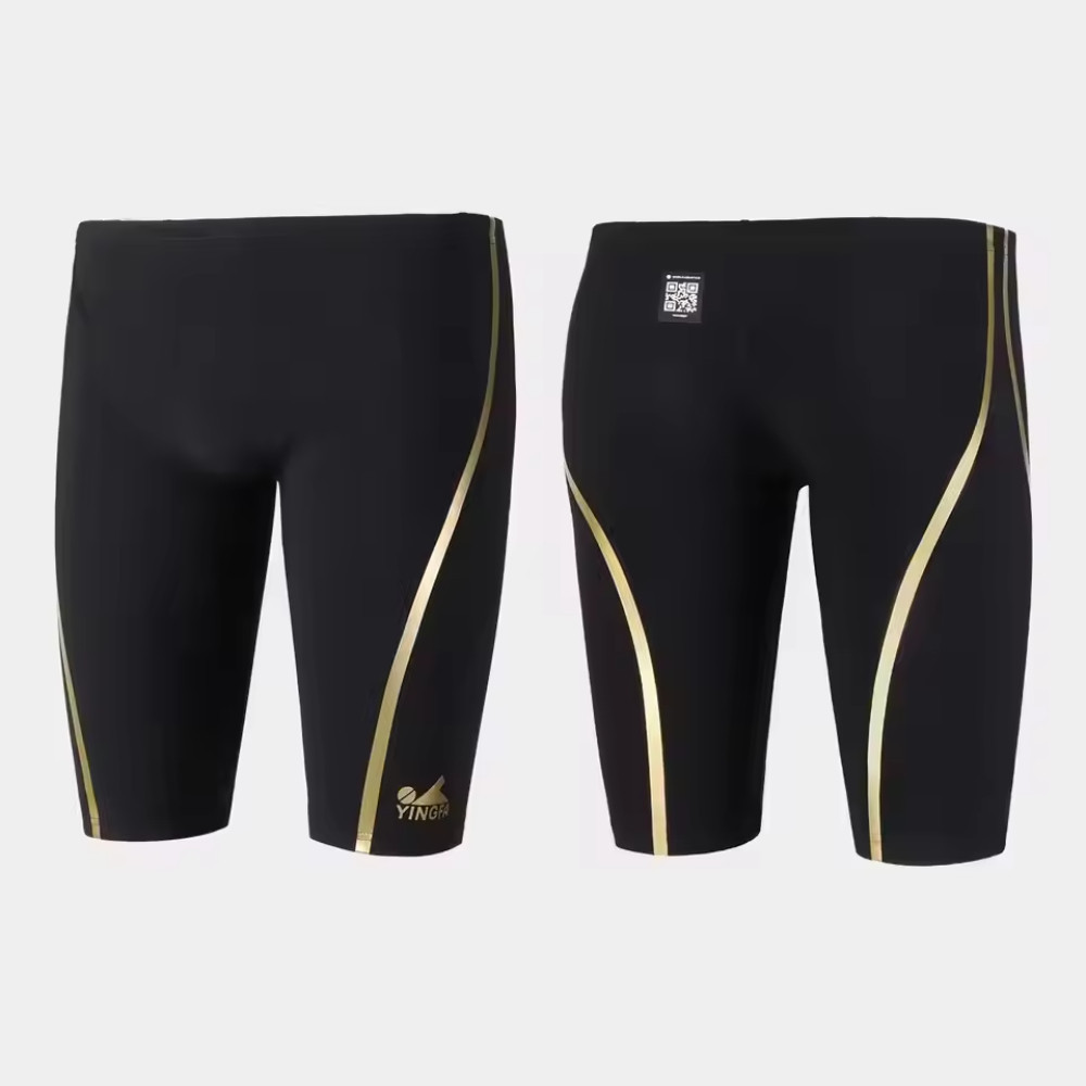 Yingfa Male Competition Jammer 9670 -Black Gold